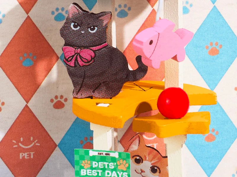Maquette pièce miniature Animalerie Pawfect DIY - Robotime