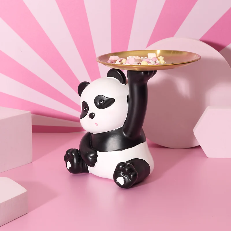 STATUE PANDA KAWAII VIDE POCHE H18CM