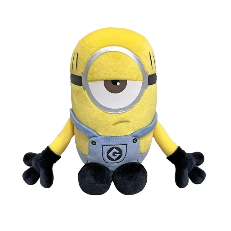 TY Floppy Plush, Stuart, The Minions, 8 Inches, 1 Count