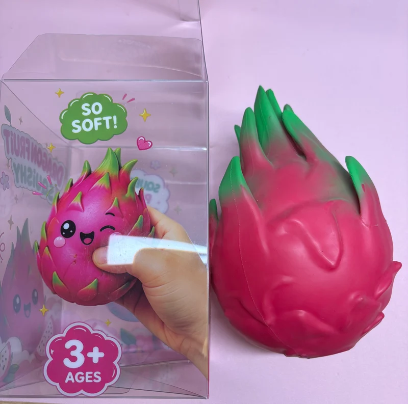 Jumbo Dragon Fruit Scented Squishy