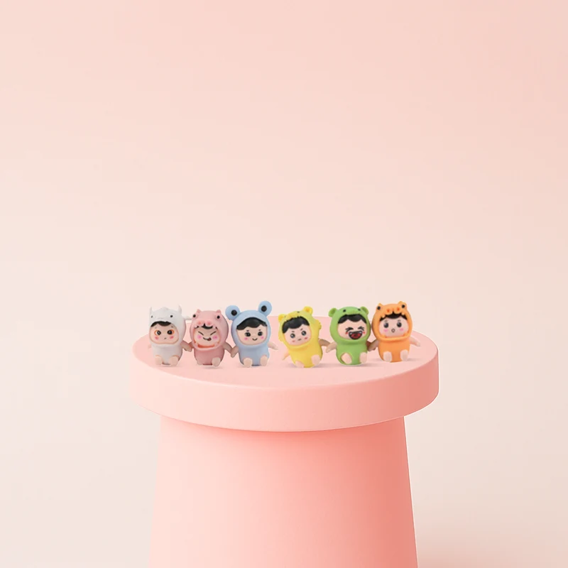 Cute Baby with Animal Costume, Mix Styles Stress Relief Toy