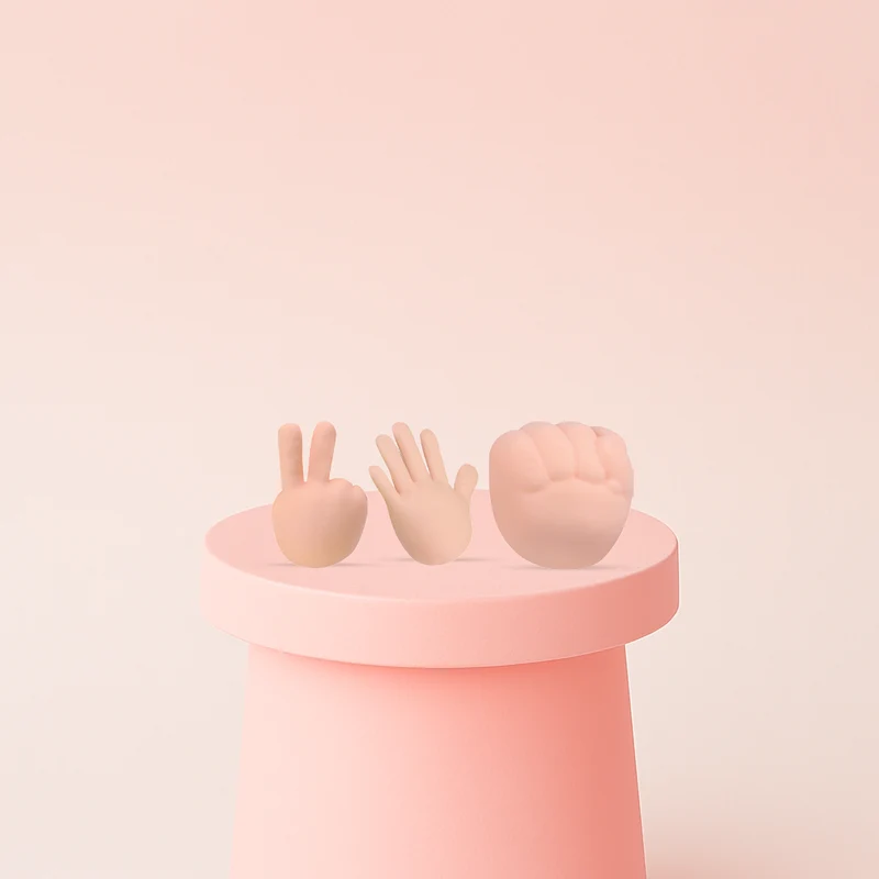 Large Rock, Scissor, Paper Soft Stress Relief Toy