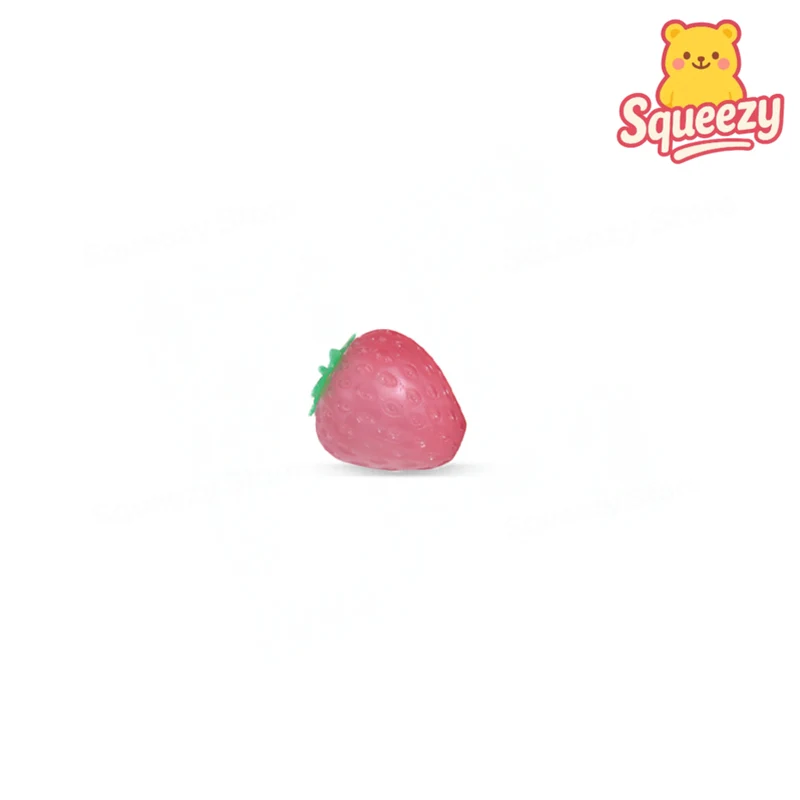 UV Color-Changing Strawberry Squishies Stress Relief Toy