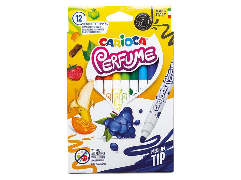 Pochette de 12 Feutres parfumés - Carioca