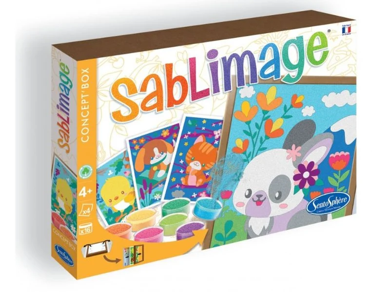 Kit créatif sablimage - Animaux Câlins
