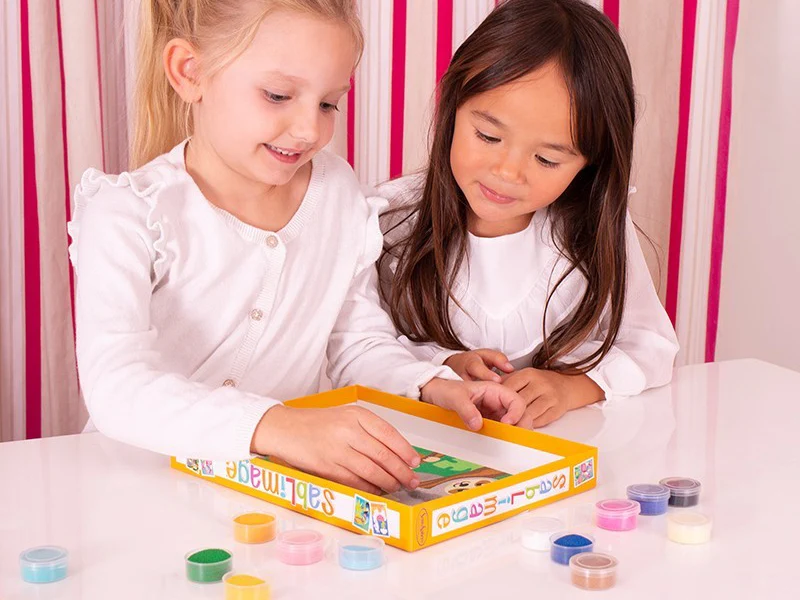 Kit créatif sablimage - Animaux Câlins