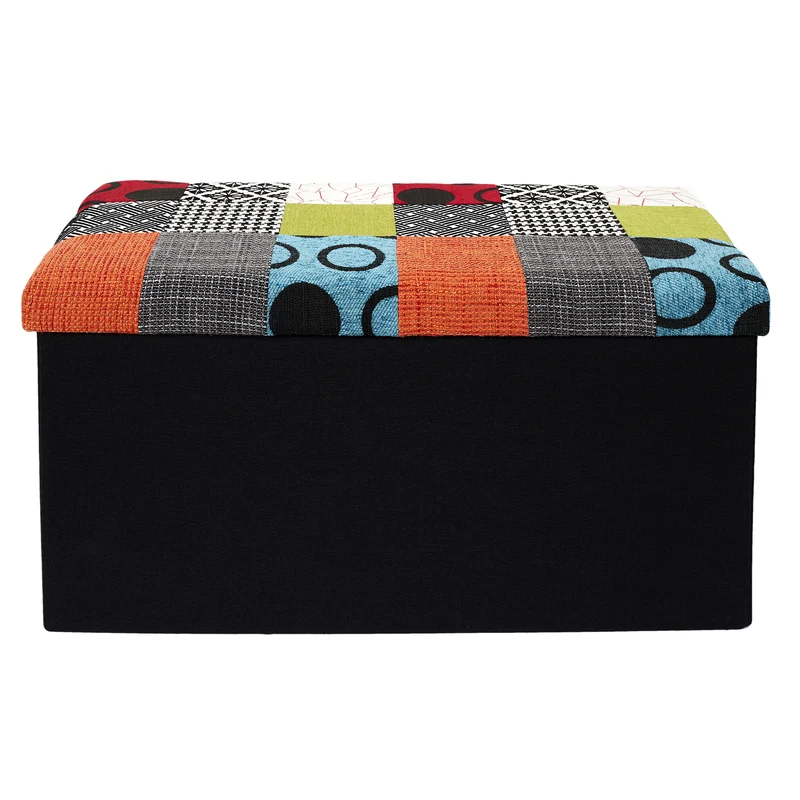 COFFRE BANC PLIABLE PATCHWORK