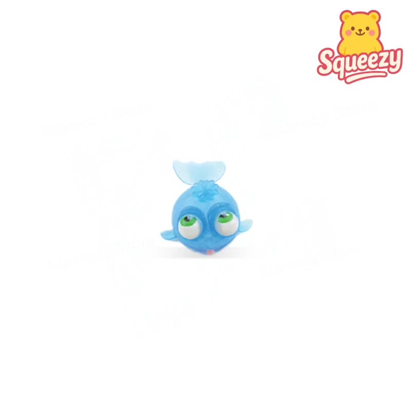 Big Rolling Eye Animals Soft Stress Relief Toy
