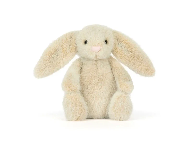 Peluche petit Lapin Flufflet couleur Blé - Jellycat