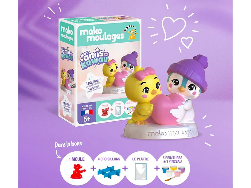 Mes copains kawaii - Mako moulages