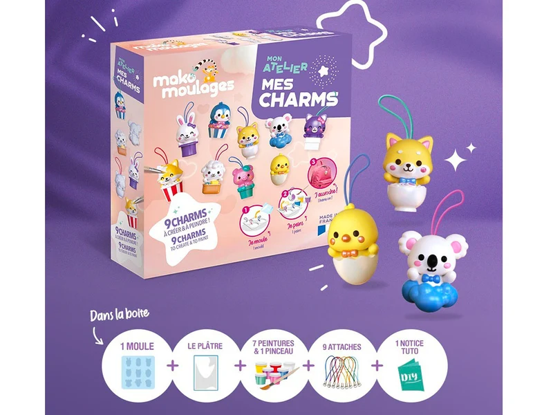 Mon Atelier mes Charms - Mako moulages