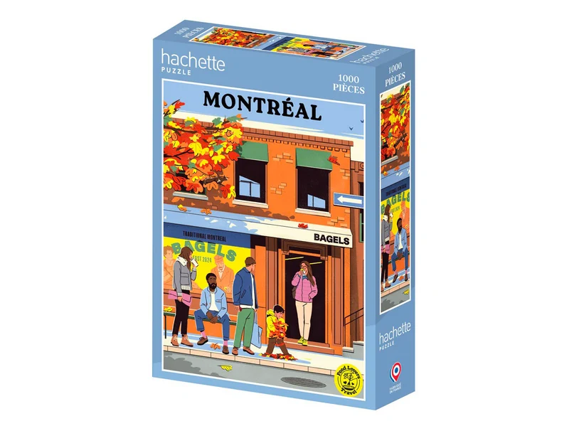Puzzle Montréal - 1000 pièces - Hachette