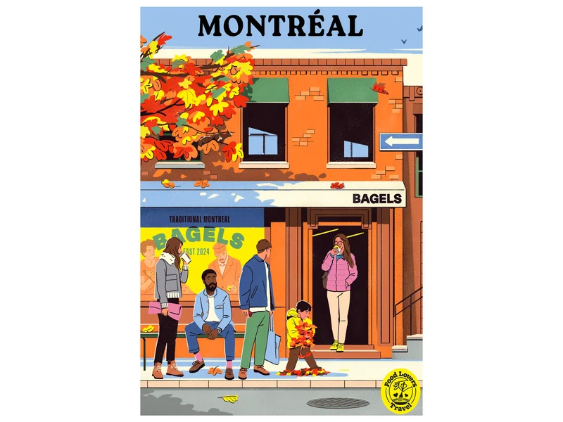 Puzzle Montréal - 1000 pièces - Hachette