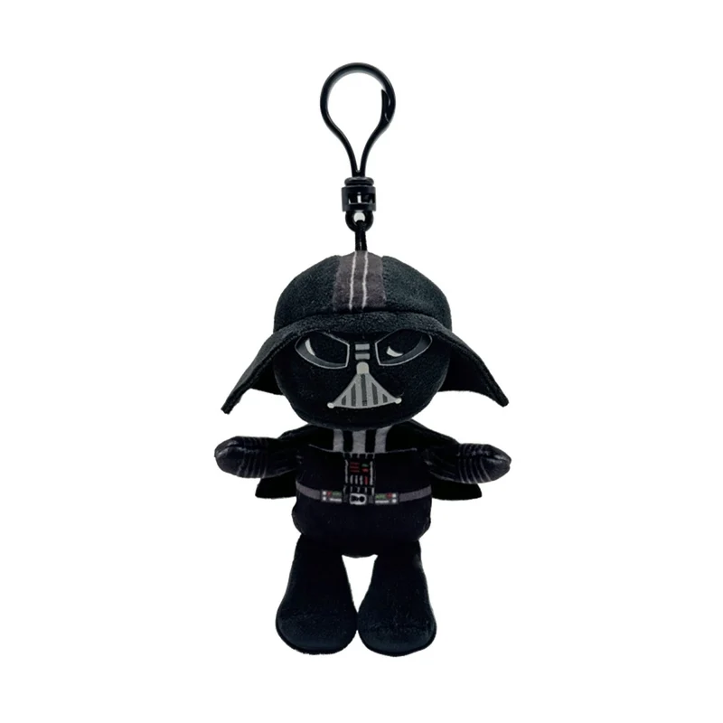 TY Floppy Plush with Clip, Darth Vader, Star Wars, 5 Inches, 1 Count