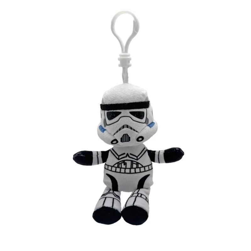TY Floppy Plush with Clip, Stormtrooper, Star Wars, 5 Inches, 1 Count