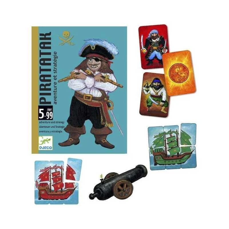 Djeco Card Game Piratatak / Jeu de cartes