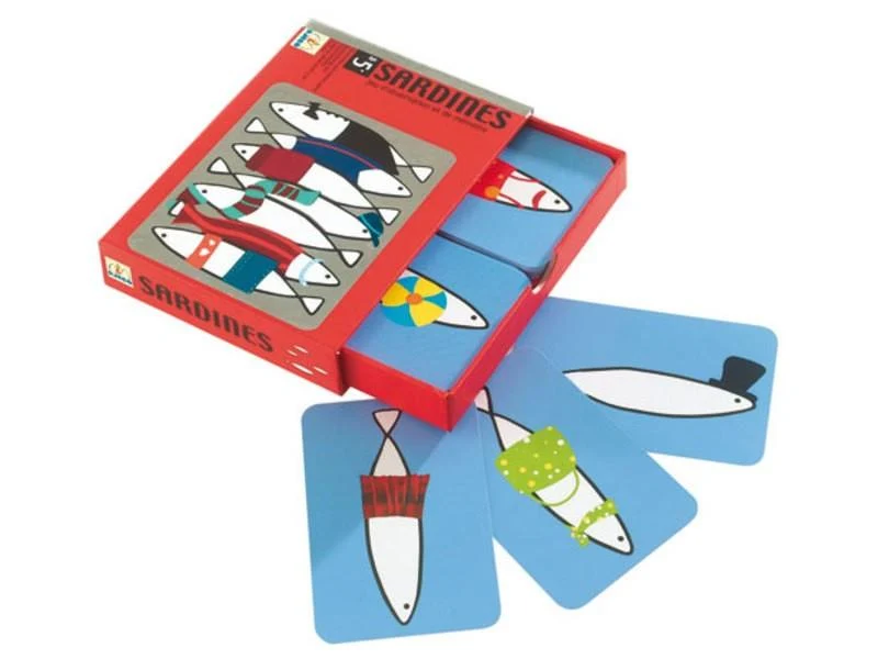 Djeco Card Game Sardines / Jeu de Cartes