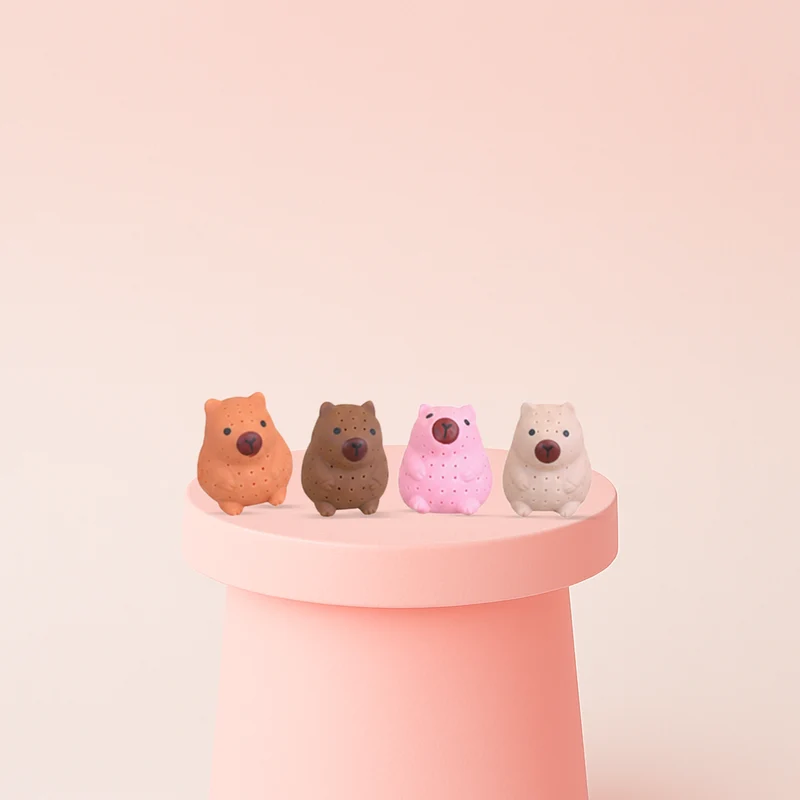 Water Splashing Capybara Soft Stress Relief Toy