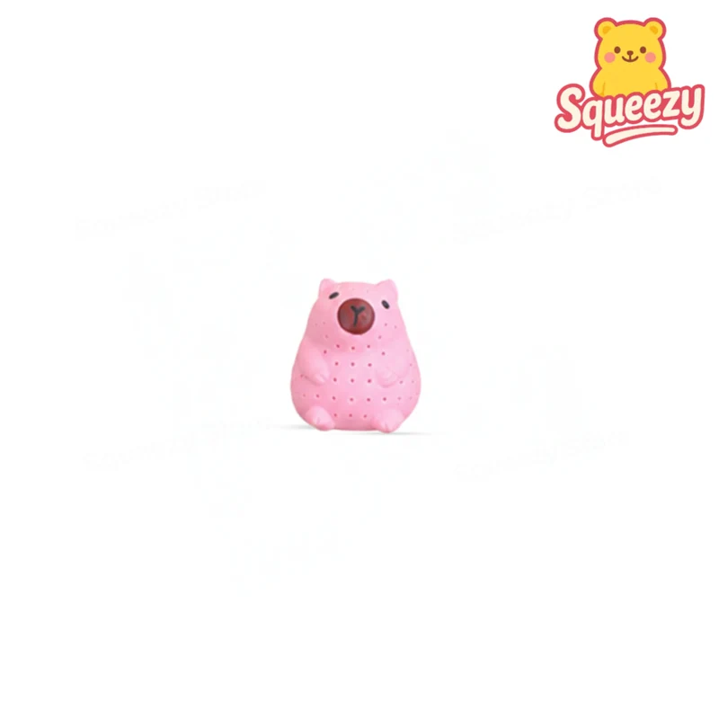 Water Splashing Capybara Soft Stress Relief Toy