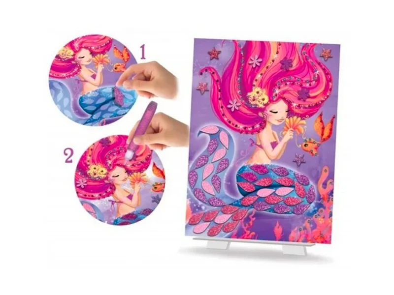 Coffret Cartes à créer, Sirènes scintillantes - Créa'Lign