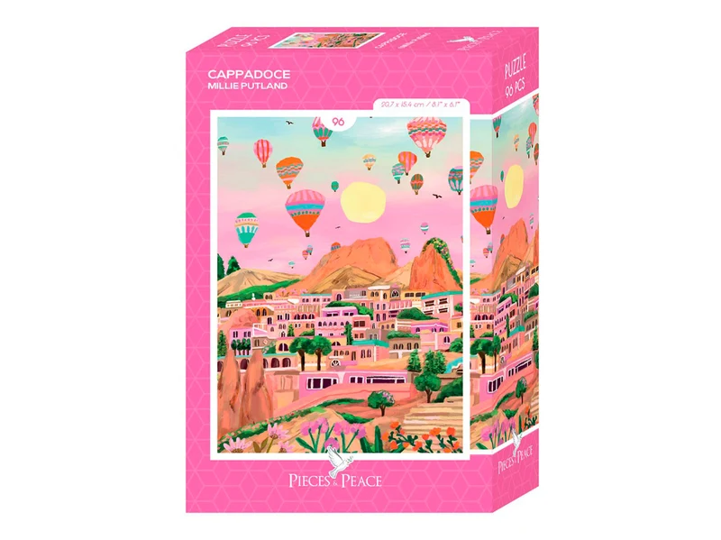 Mini Puzzle – Cappadoce - 96 pièces - Pieces&Peace