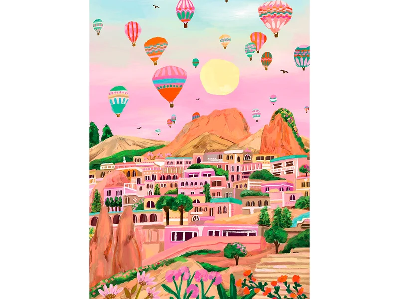Mini Puzzle – Cappadoce - 96 pièces - Pieces&Peace