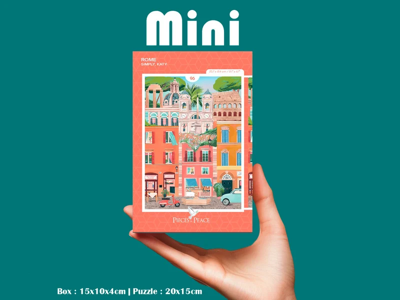 Mini Puzzle – Rome 96 pièces - Pieces&Peace