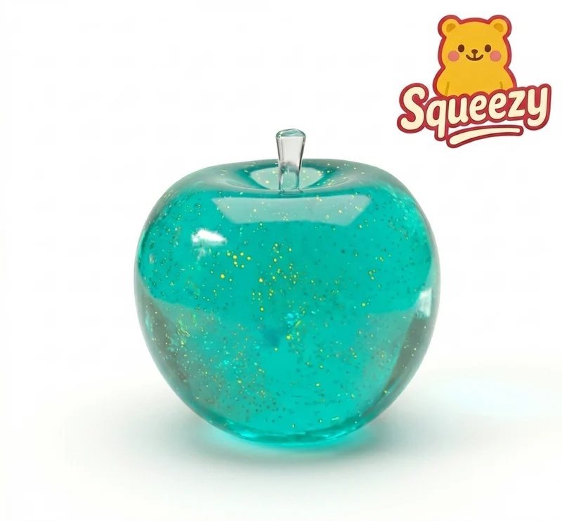 Crystal Big Apple Squishy Stress Relief Toy