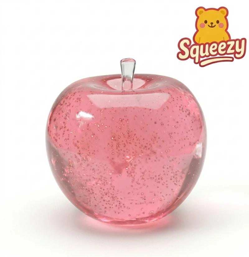 Crystal Big Apple Squishy Stress Relief Toy