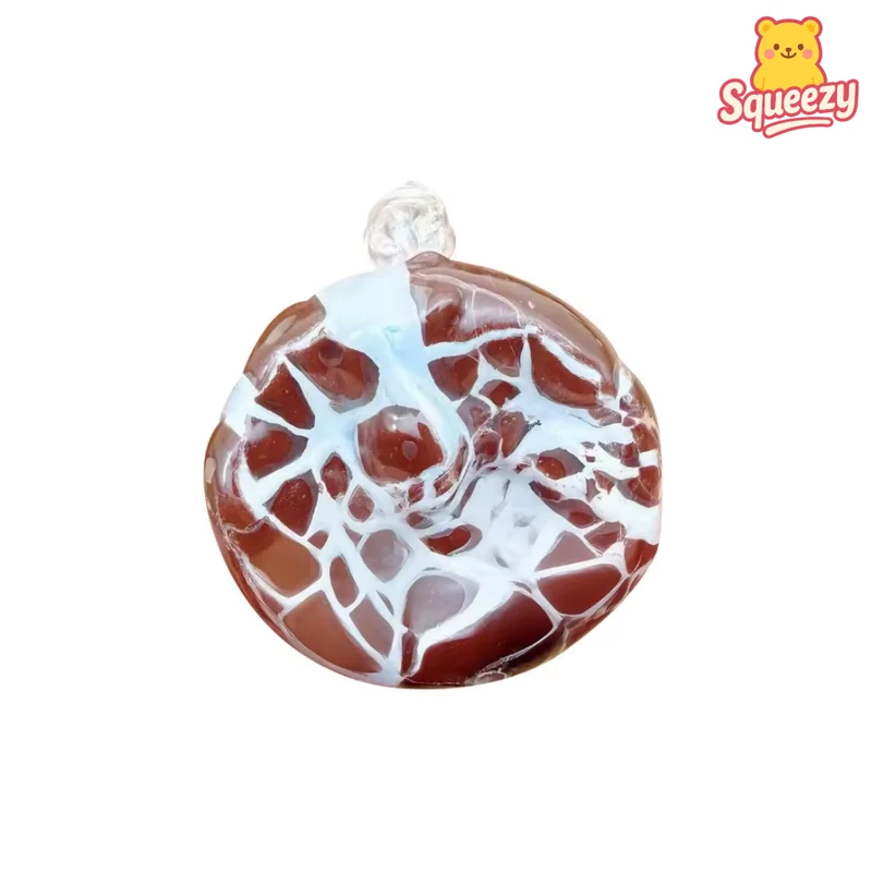 Crunchy Chocolate squishy Handmade Ball