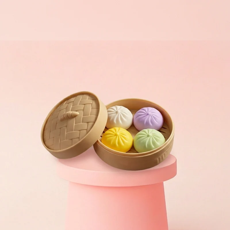 Dumpling Squishy Stress Relief Toy