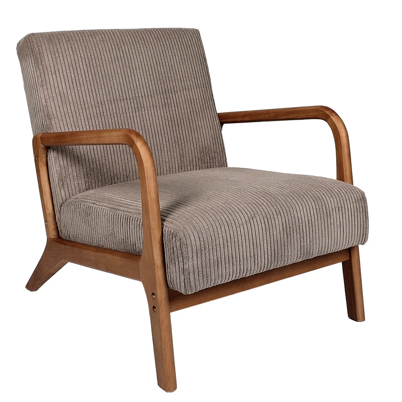 FAUTEUIL SALON COTELE SCOTT TAUPE