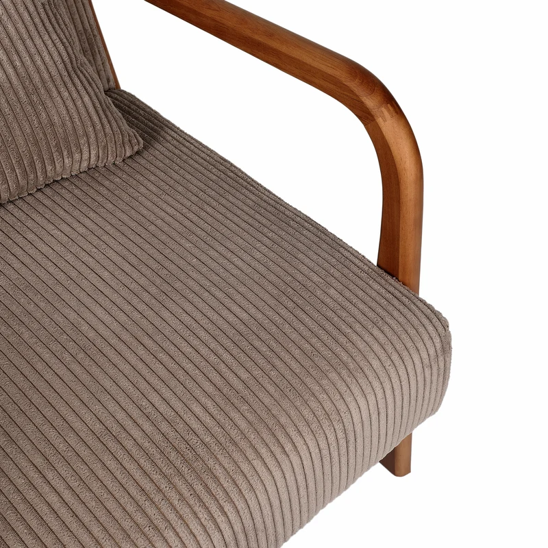 FAUTEUIL SALON COTELE SCOTT TAUPE