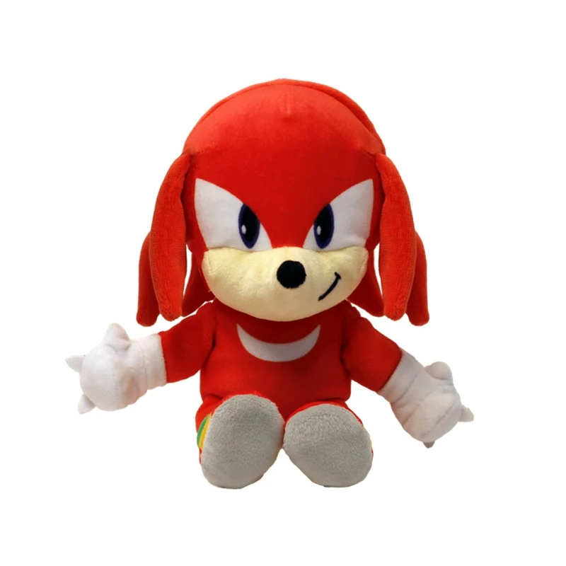 TY Floppy Plush, Knuckles, Sonic the Hedgehog, 8 Inches, 1 Count