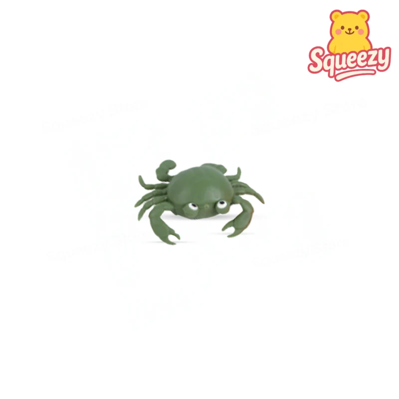EVA Crab with Mesh Bag Soft Stress Relief Toy