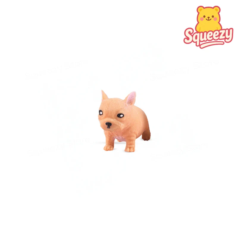 Stretchy Bulldog Soft Stretchable Sensory Stress Relief Toy