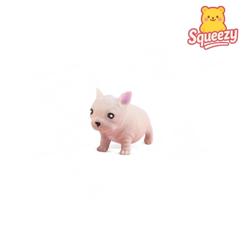 Stretchy Bulldog Soft Stretchable Sensory Stress Relief Toy