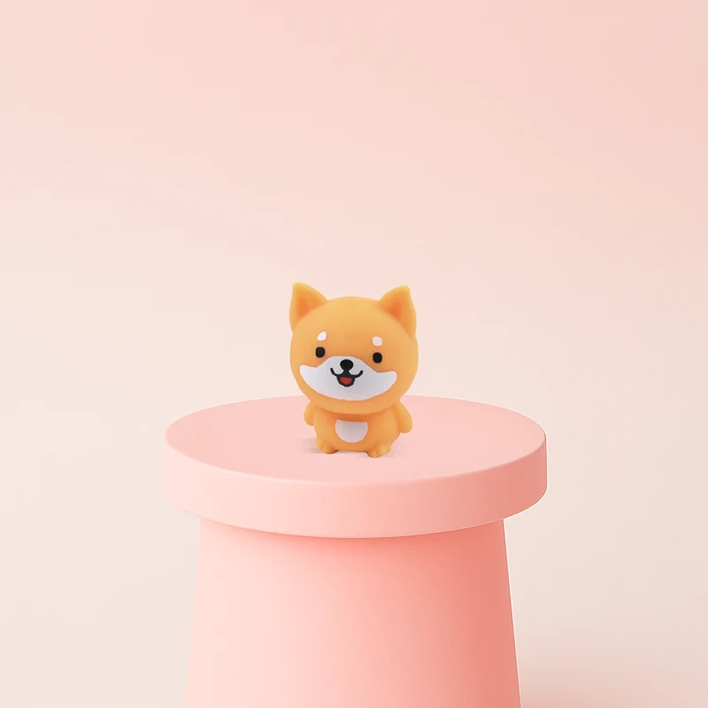 EVA Shiba Inu Soft Stress Relief Toy