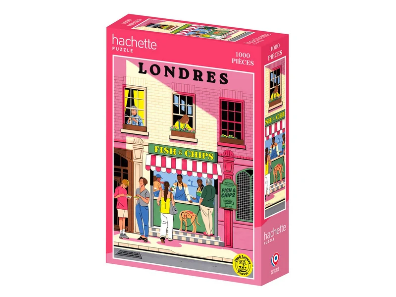 Puzzle Londres - 1000 pièces - Hachette