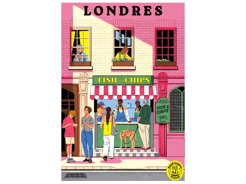 Puzzle Londres - 1000 pièces - Hachette