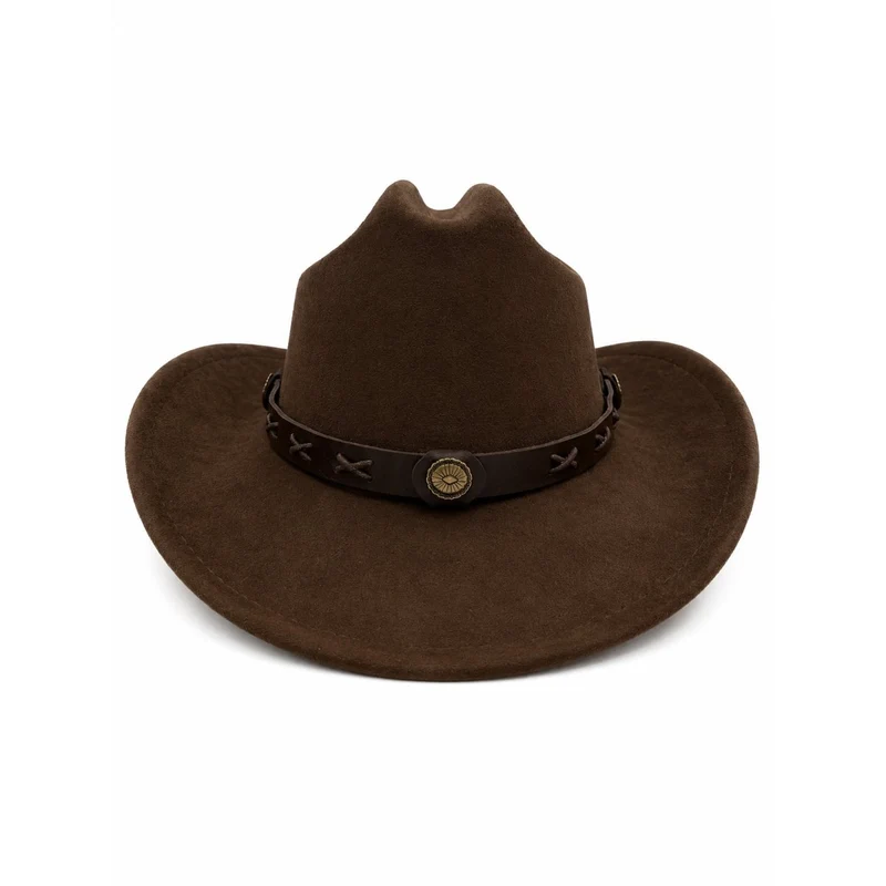 Dark Brown Cowboy Hat for Kids