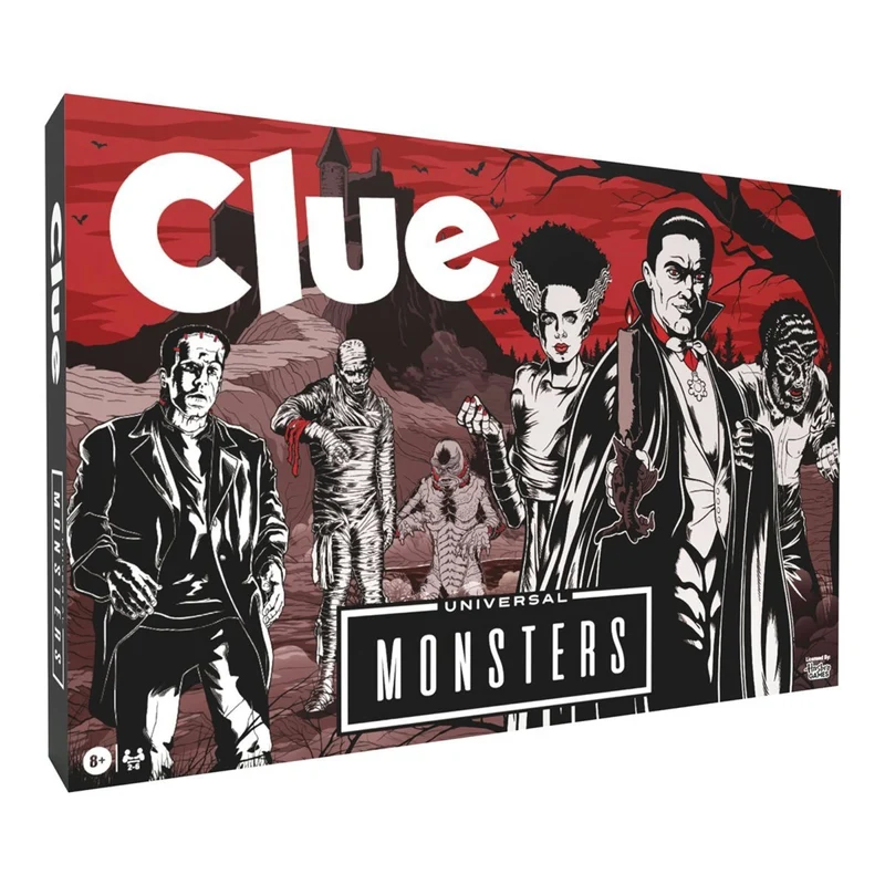 Universal Monster Clue Board Game, 1 Count