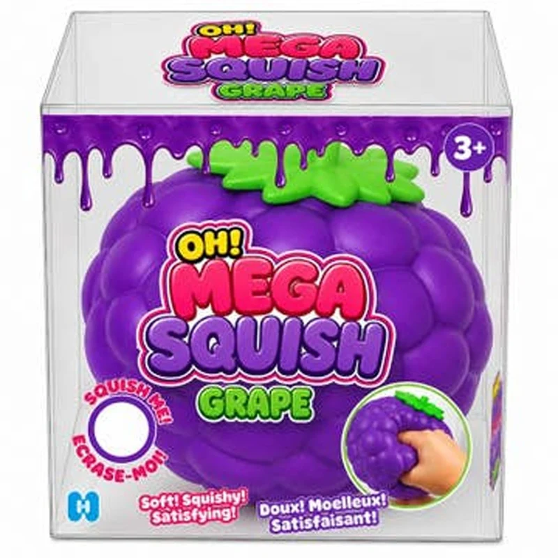 Mega Grape Squishy Toy, 1 Count