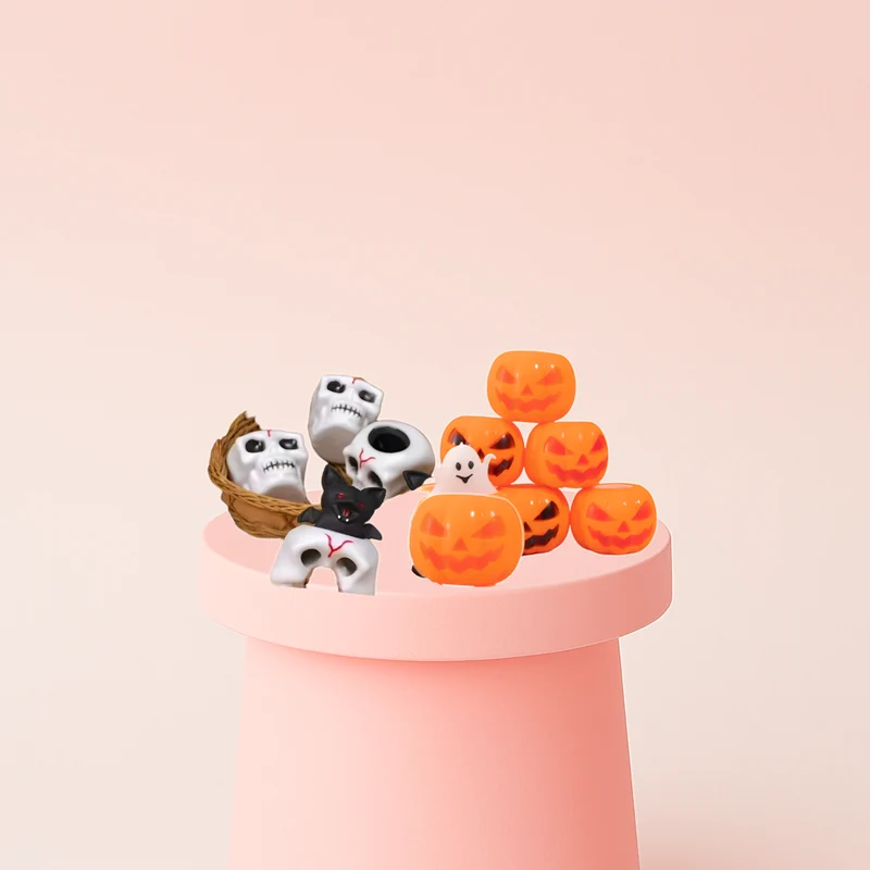Halloween Squeeze Toys with Popping Ghosts Stress Relief Toy