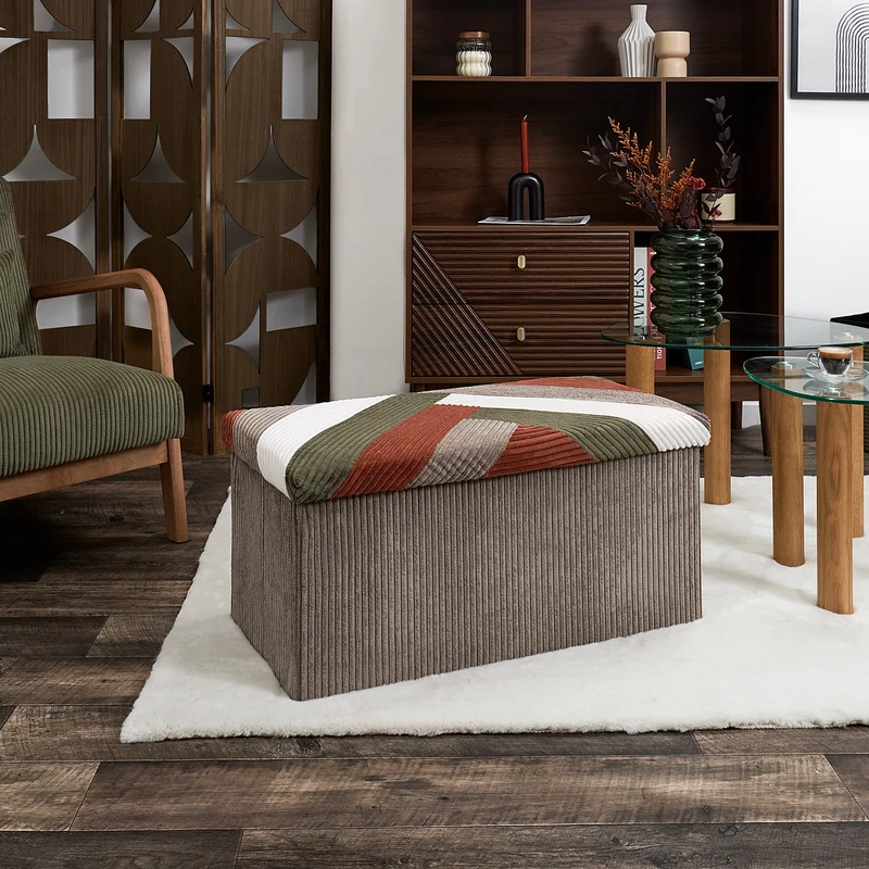 COFFRE BANC PLIABLE PATCHWORK COTELE SCOTT