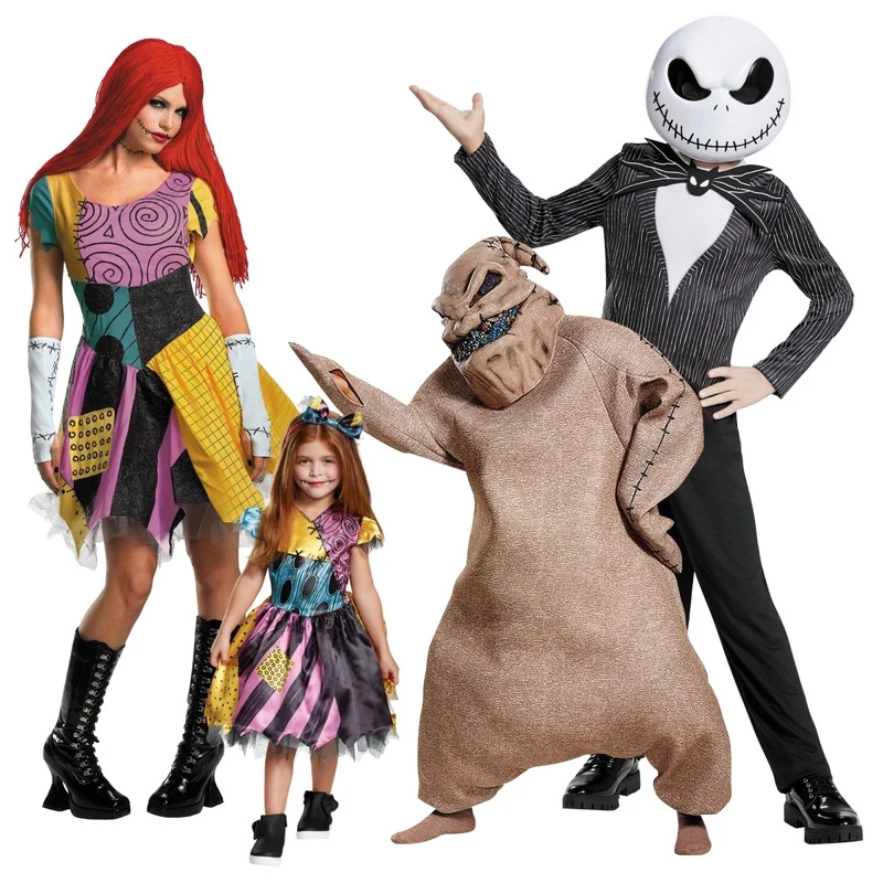Nightmare Before Christmas Family Costumes