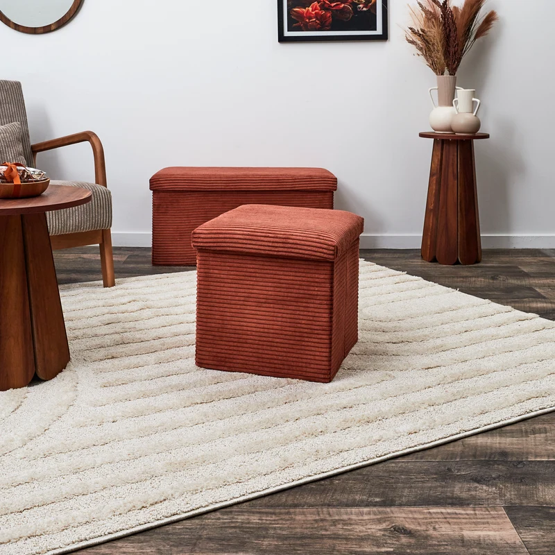 COFFRE POUF PLIABLE COTELE SCOTT TERRA