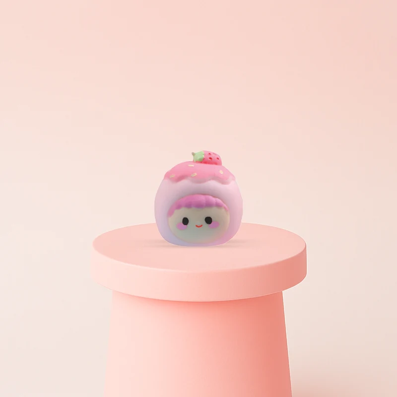 EVA Strawberry Dessert Soft Stress Relief Toy