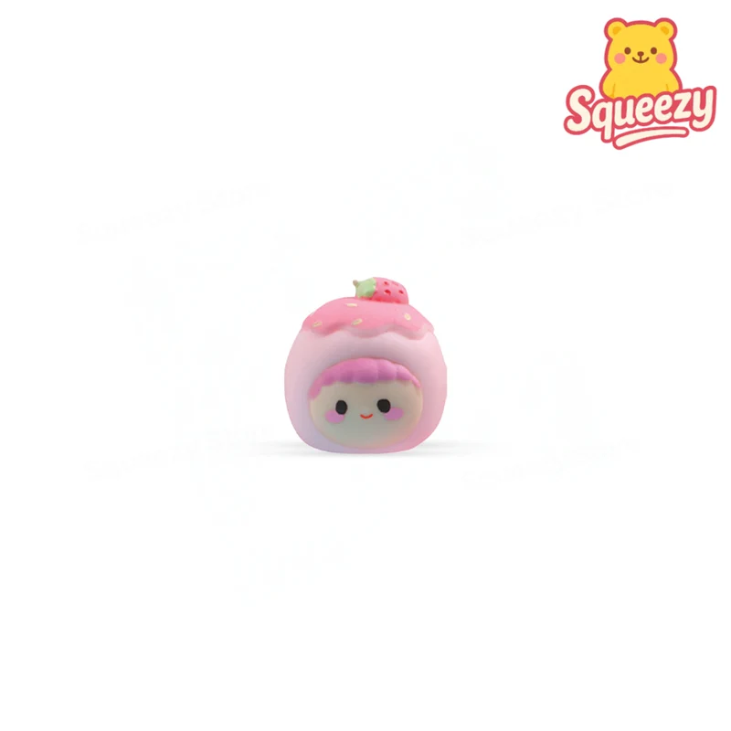 EVA Strawberry Dessert Soft Stress Relief Toy