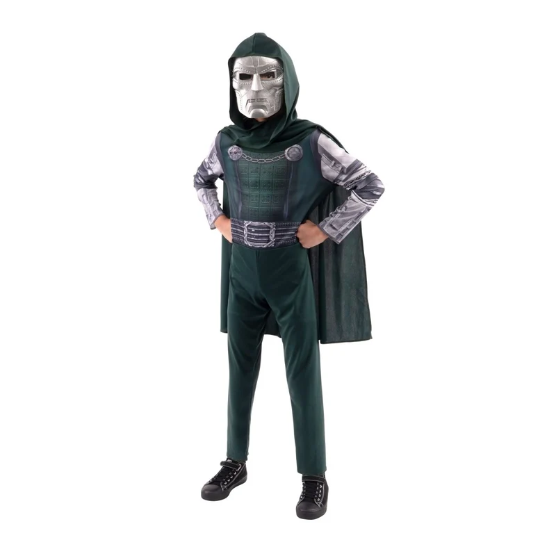 Doctor Doom Value Costume for Kids, Marvel, Villain Costume